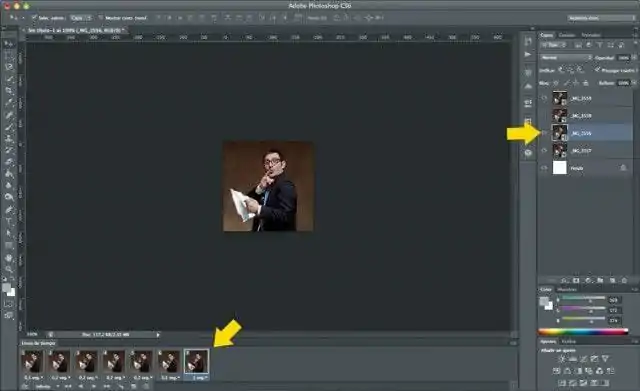 Cómo hacer un GIF animado con Photoshop - Paso 5