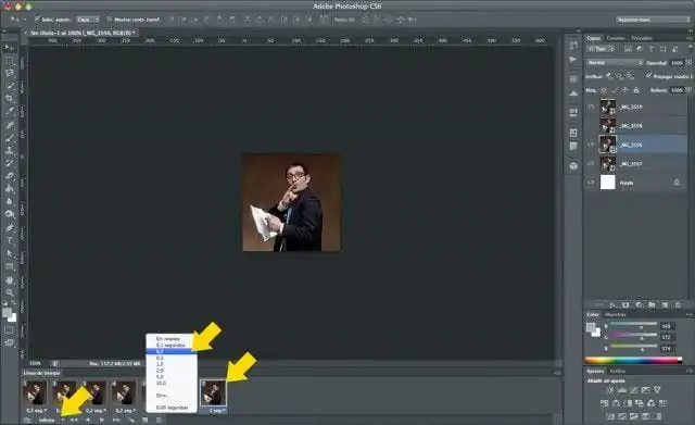 Cómo hacer un GIF animado con Photoshop - Paso 6