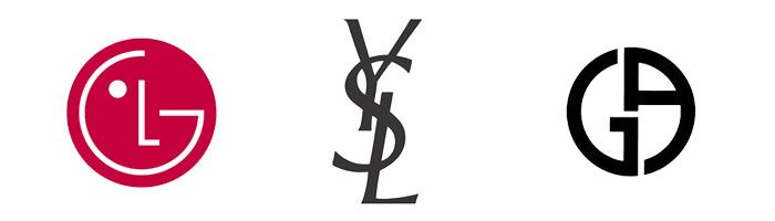 logos-para-empressas-monograma-lg-yves-armani