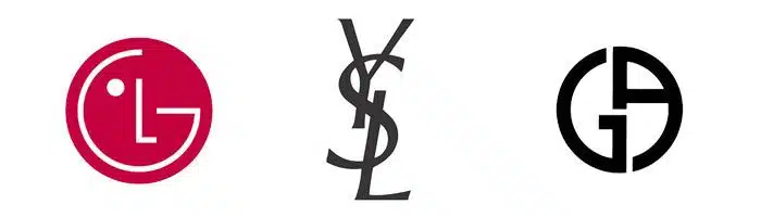 logos-para-empressas-monograma-lg-yves-armani