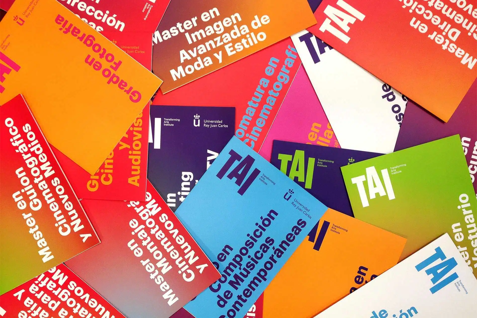 Diseño folletos TAI Diseño folletos TAI