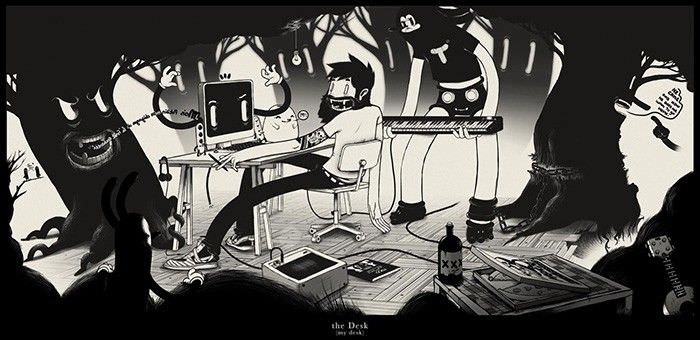 my-desk-mcbess-ilustrador