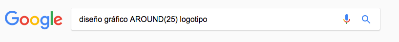 Comandos de búsqueda de Google _ AROUND