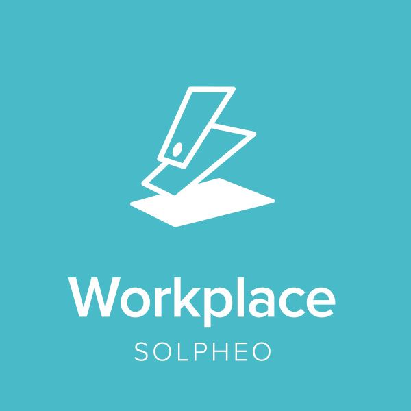 Logotipo submarca Solpheo Workplace