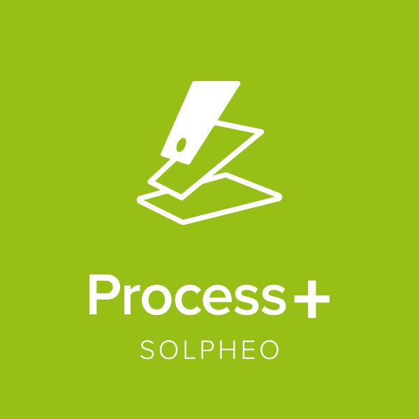 Logotipo submarca Solpheo Process+