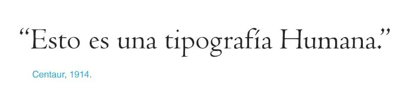 tipografías Clásicas Didonas - Centaur