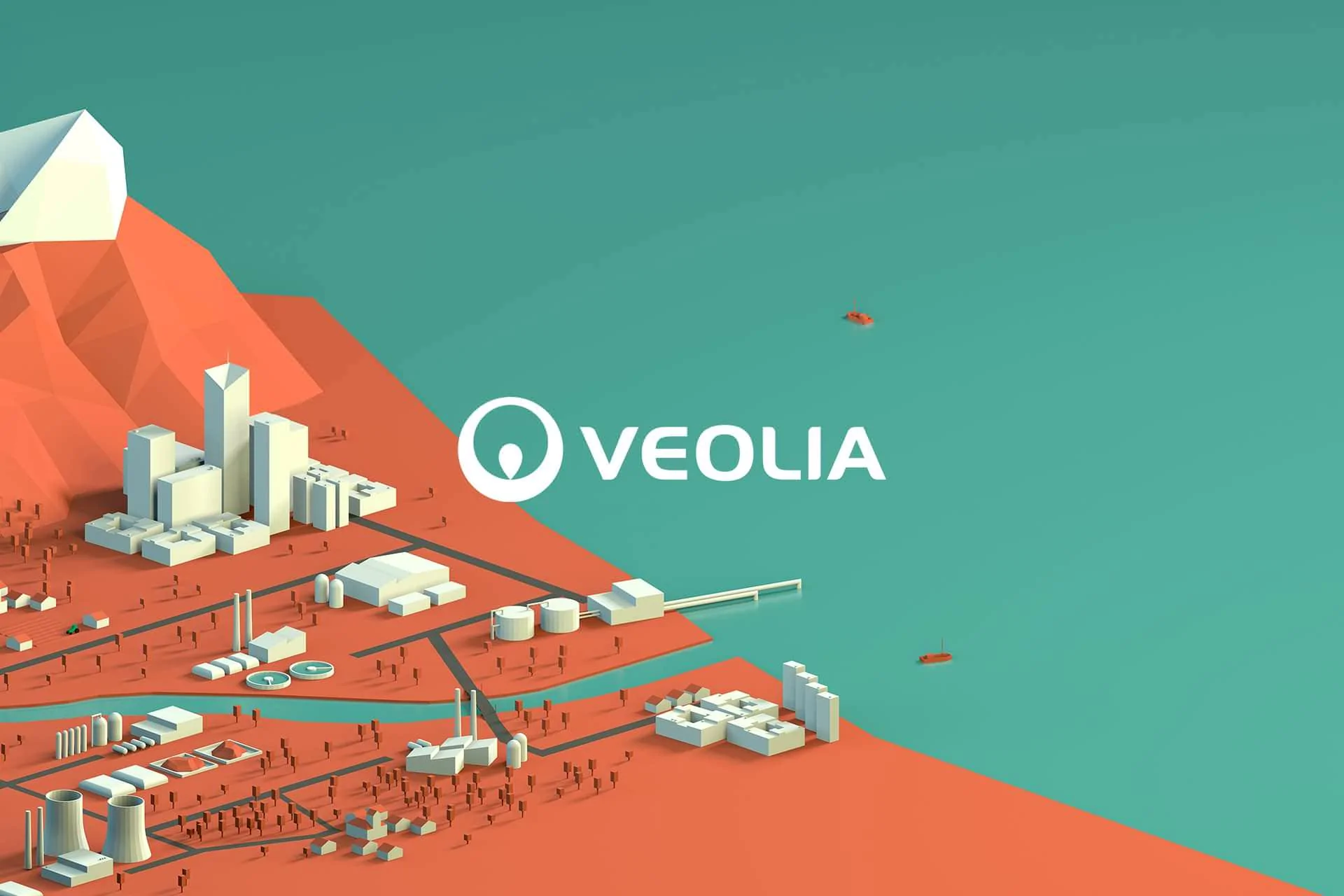 Logotipo Veolia Caso de estudio creatividad y diseño gráfico Veolia