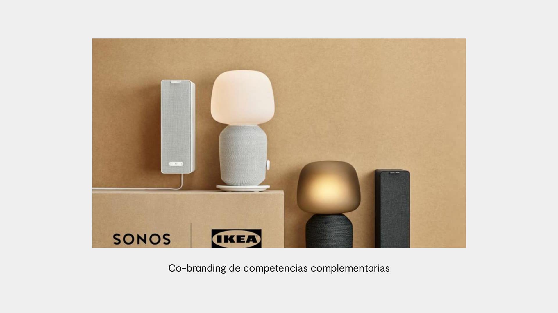 ejemplo cobranding entre Sonos e Ikea