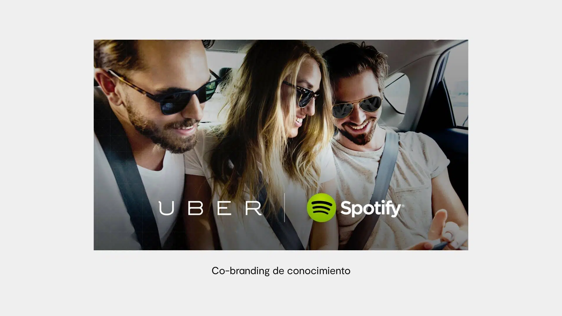 ejemplo cobranding uber y spotify
