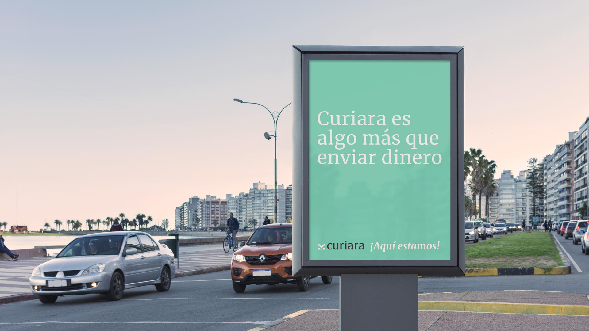 Diseño de piezas corporativas para Curiara, 2019