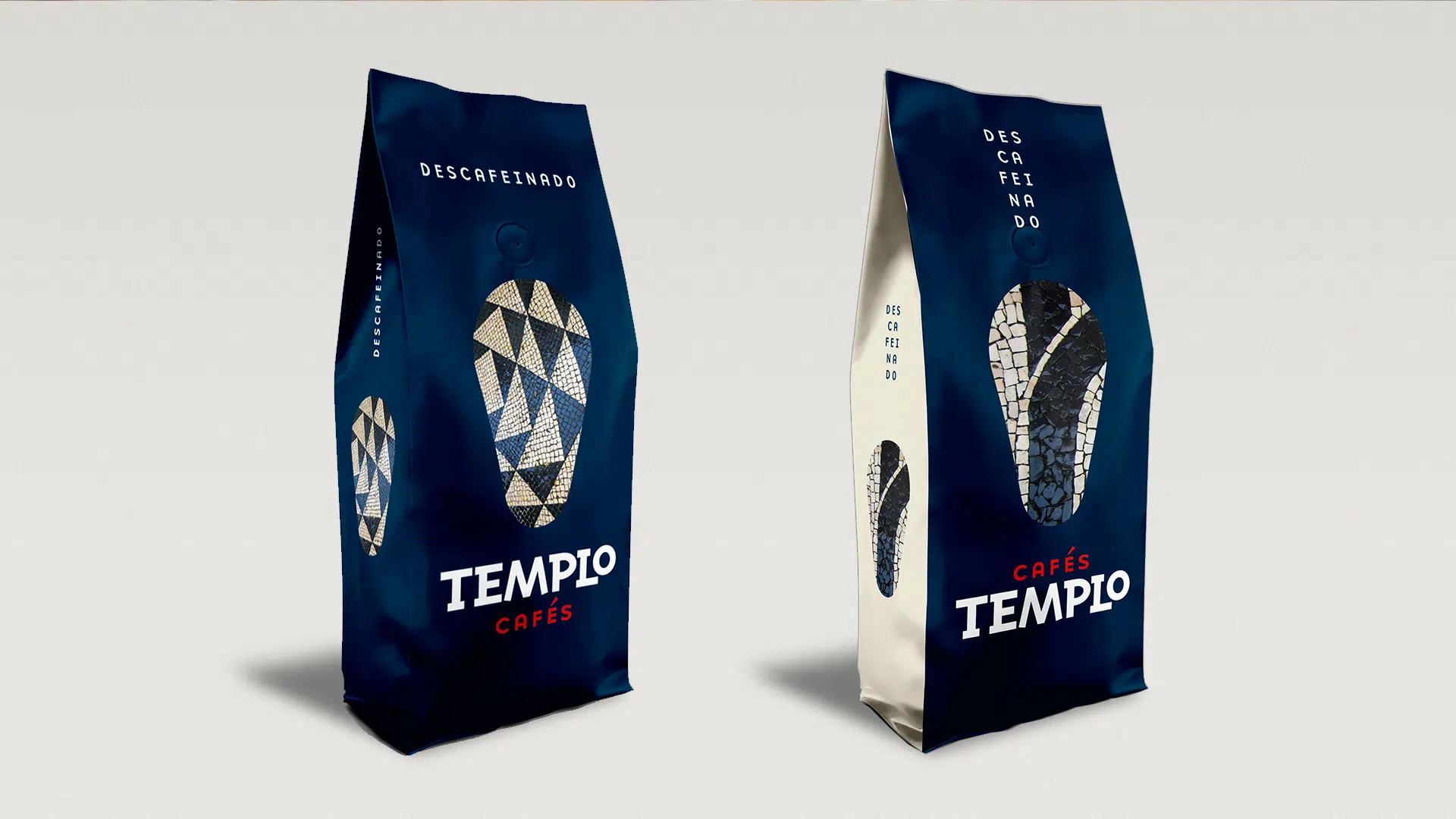Diseño de producto, packaging y concepto creativo para Cafés Templo Portugal, 2020