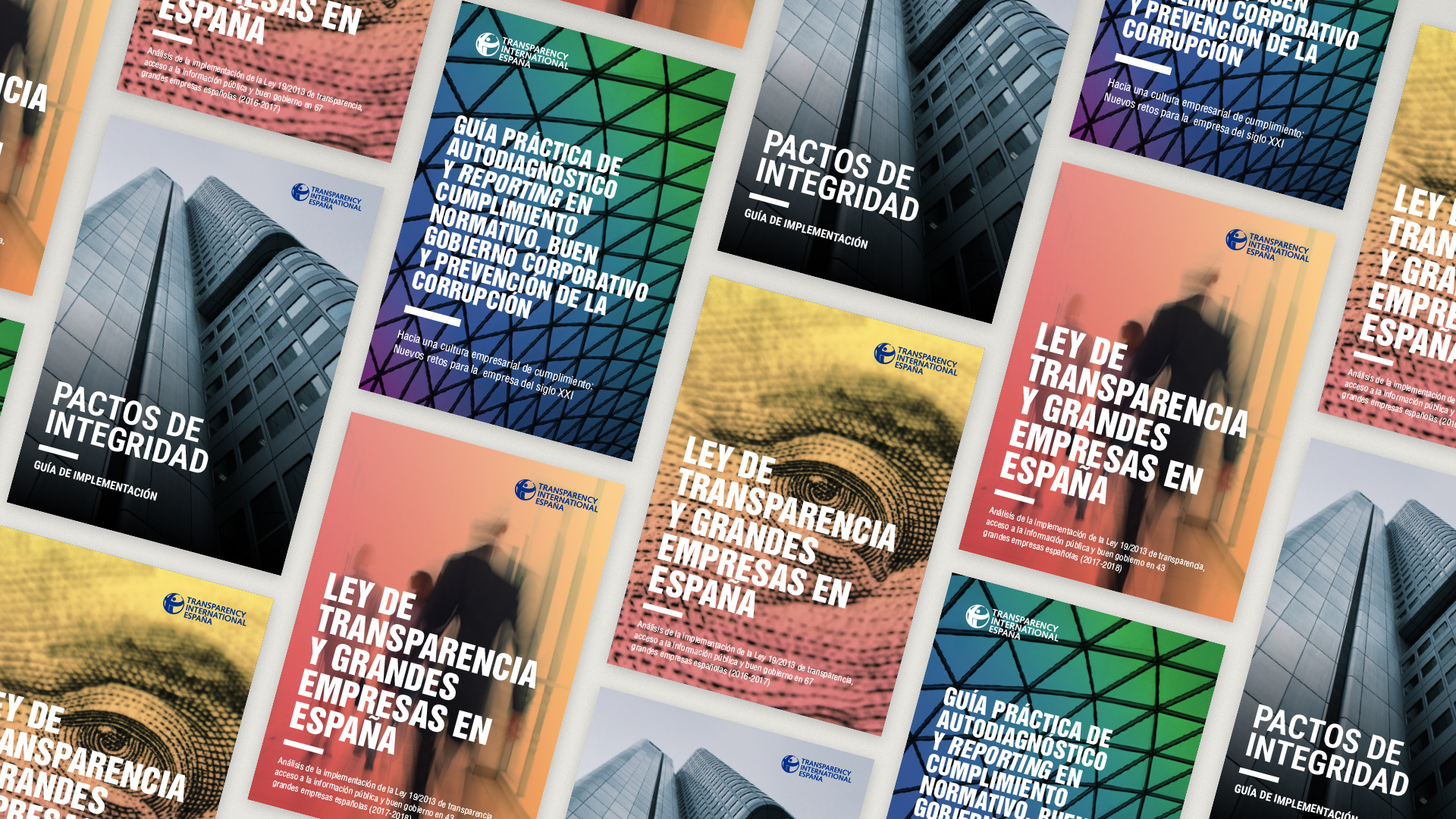 Diseño editorial para Transparencia Internacional
