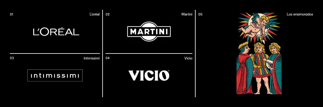 ejemplos de arquetipos de personalidad de marca amante
