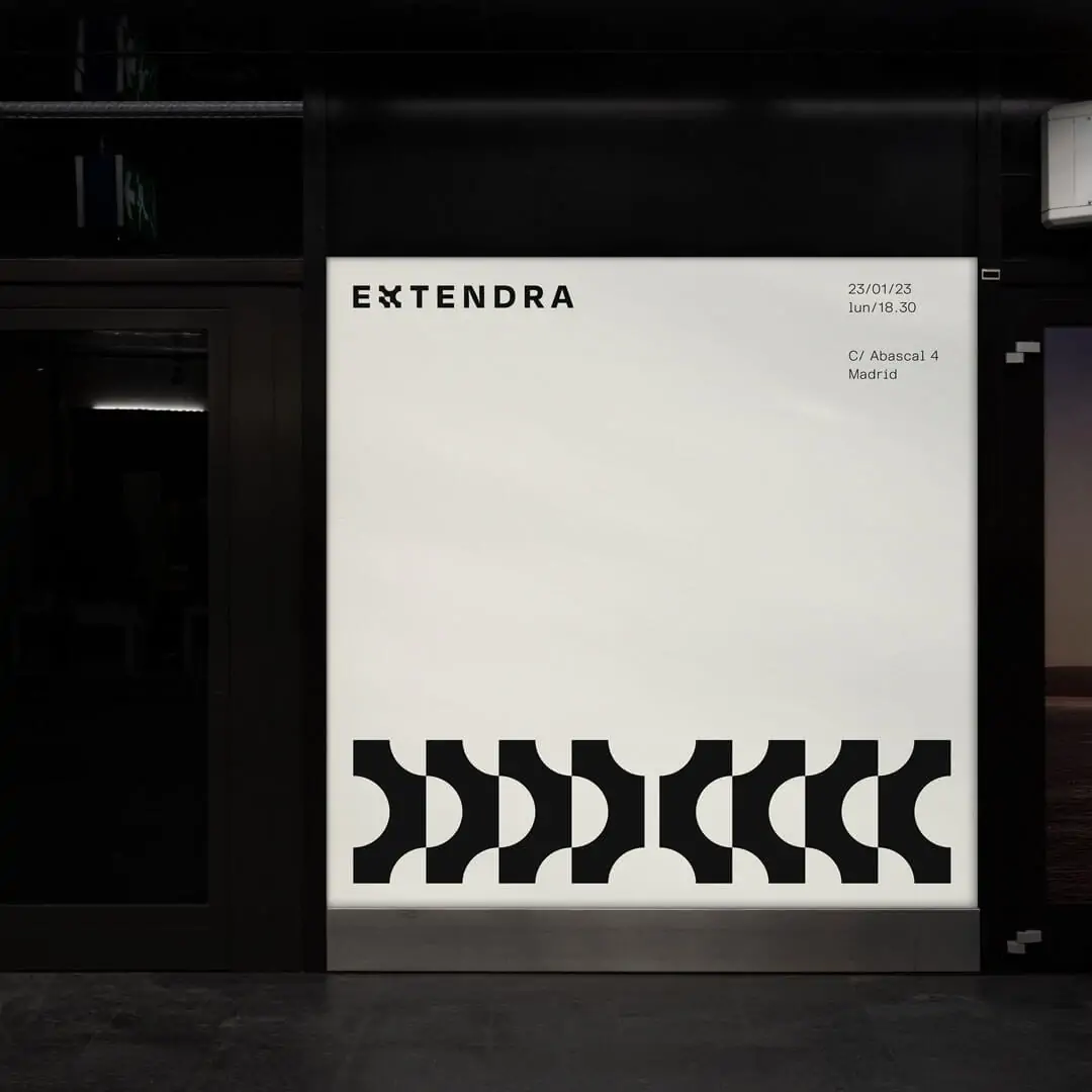 extendra-branding_billboard_4 Diseño logotipo Bake Gómez