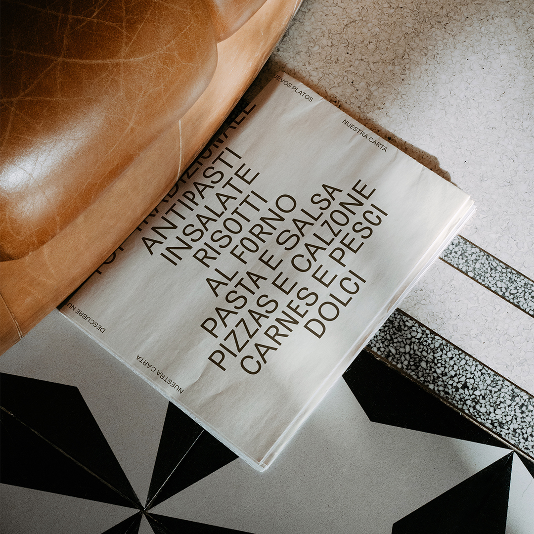 Diseño editorial La Mafia Se Sienta a la Mesa