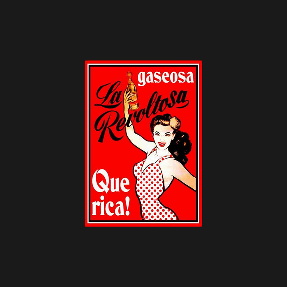 Cartel vintage La Revoltosa