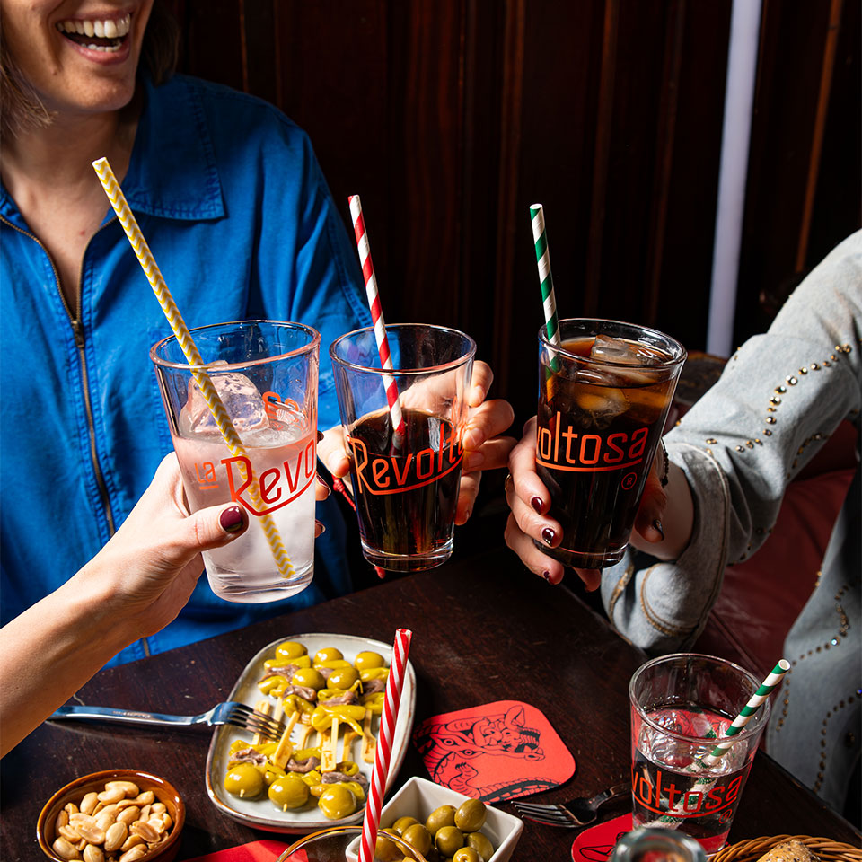 Vasos brindis La Revoltosa