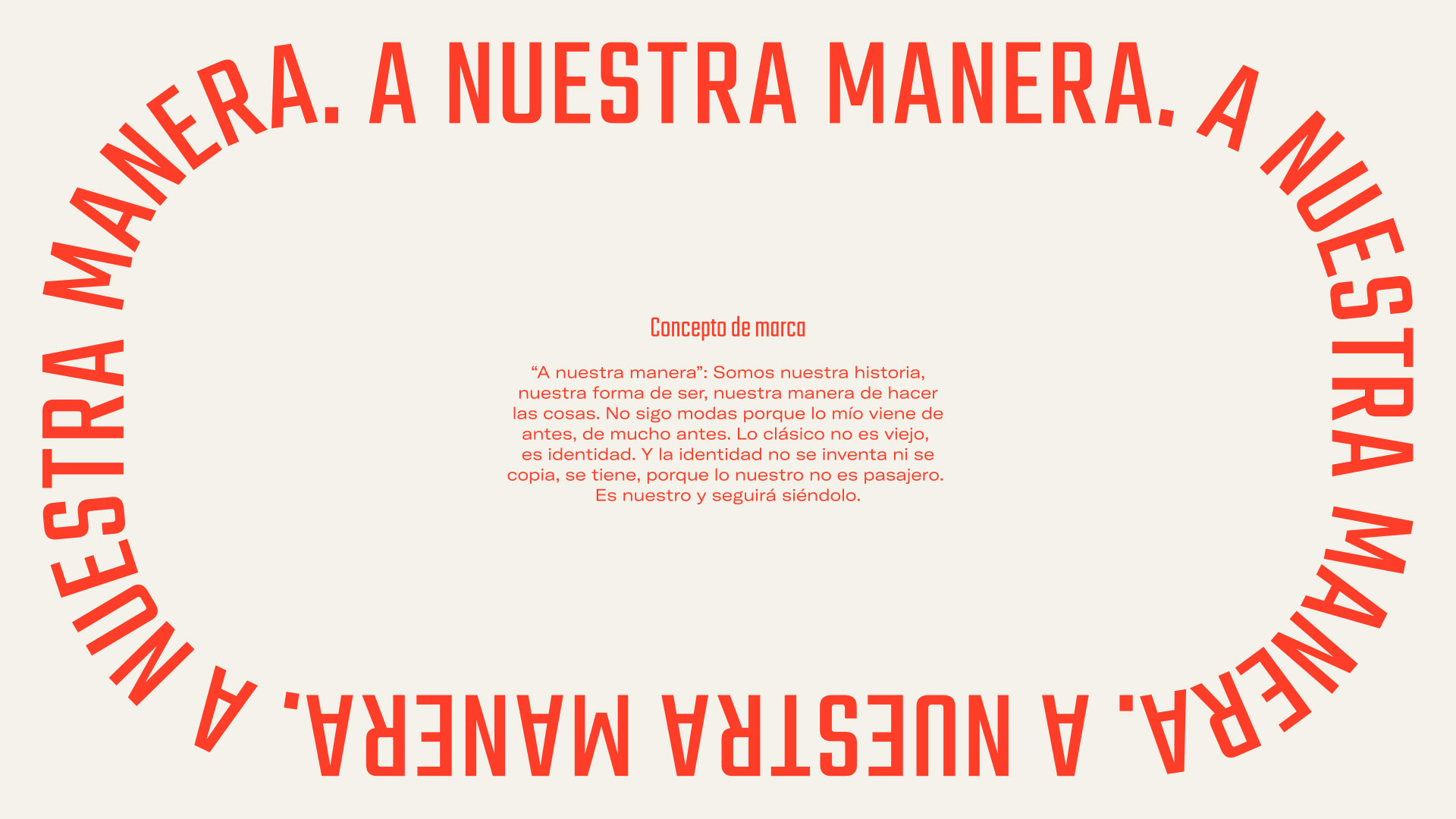 Concepto de marca a nuestra manera La Revoltosa