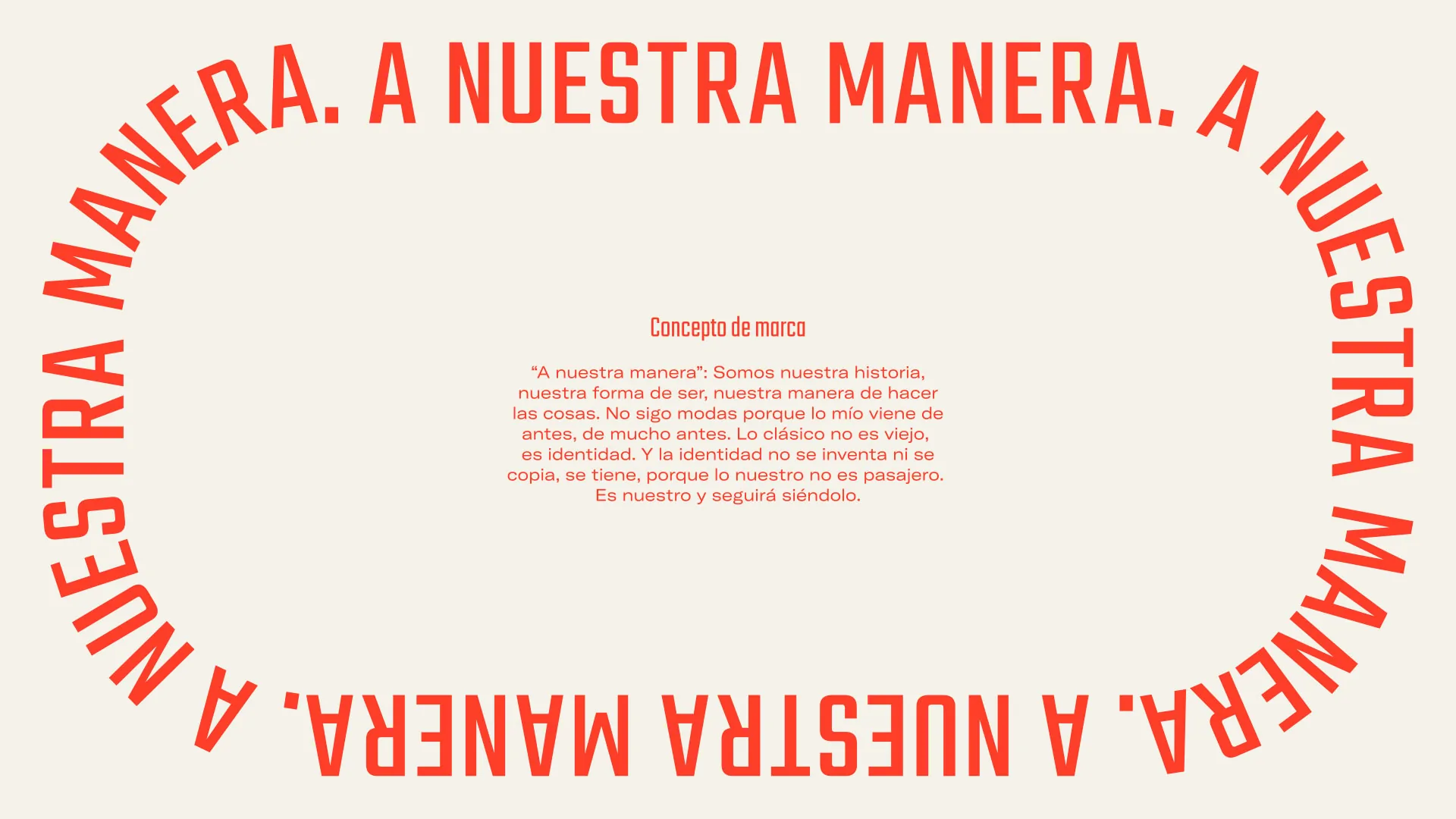 Concepto de marca a nuestra manera La Revoltosa